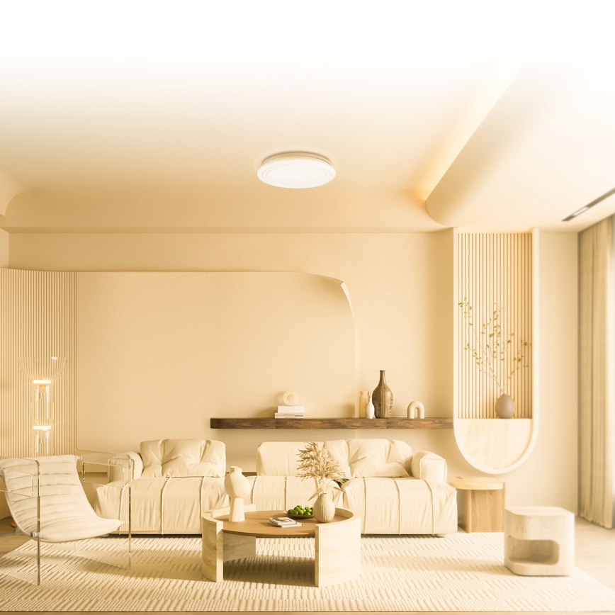 Aigostar - LED RGBW Zatemnitvena kopalniška svetilka LED/27W/230V 40 cm Wi-Fi IP44