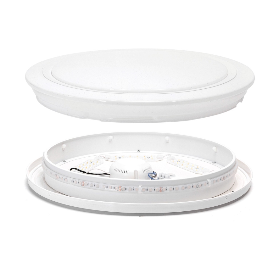 Aigostar - LED RGBW Zatemnitvena kopalniška svetilka LED/27W/230V 40 cm Wi-Fi IP44