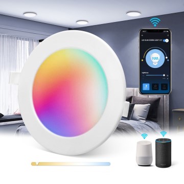 Aigostar - LED RGBW Zatemnitvena vgradna svetilka MESH LED/15W/230V 2700-6500K pr. 17 cm