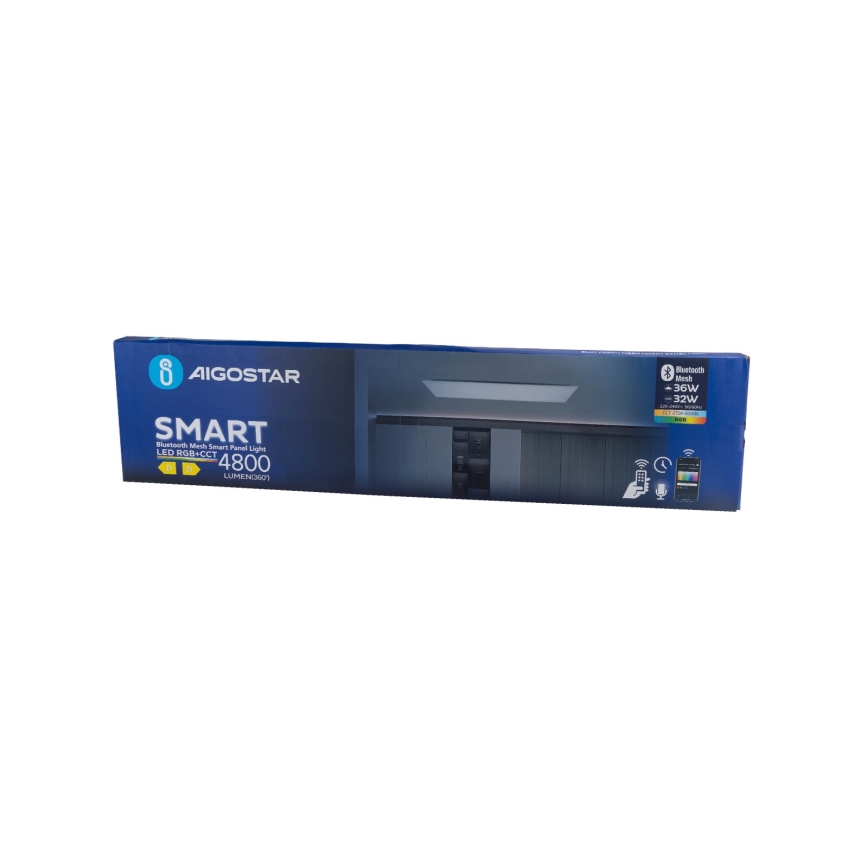 Aigostar - LED RGBW Zatemnitveni panel MESH LED/36W/230V 2700-6500K 120x30 cm