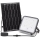 Aigostar - LED RGBW Zatemnitveni solarni reflektor LED/100W/3,4V IP66 8000 mAh + Daljinski upravljalnik