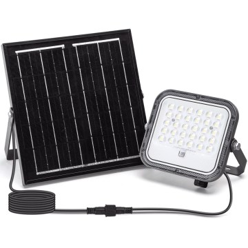 Aigostar - LED RGBW Zatemnitveni solarni reflektor LED/50W/3,4V IP66 + Daljinski upravljalnik