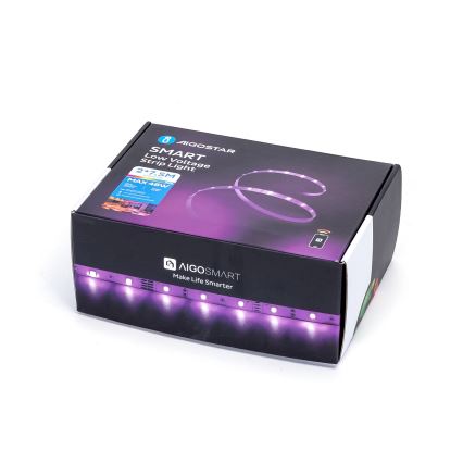 Aigostar - LED RGBW Zatemnitveni trak LED/48W/12V 2x7,5 m Wi-Fi