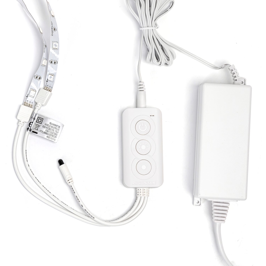 Aigostar - LED RGBW Zatemnitveni trak LED/48W/12V 2x7,5 m Wi-Fi
