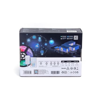 Aigostar - LED RGBW Zatemnitveni trak LED/48W/12V 2x7,5 m Wi-Fi