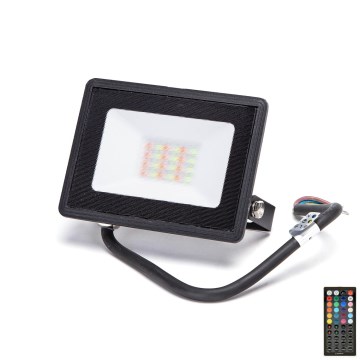 Aigostar - LED RGBW zatemnljiv reflektor LED/20W/230V IP65 + daljinski upravljalnik