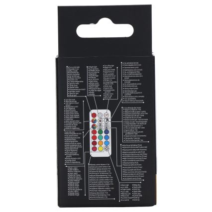 Aigostar - LED RGBW zatemnljiva žarnica GU10/6W/230V 3000K + daljinski upravljalnik