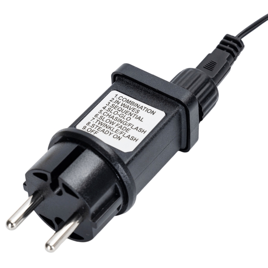 Aigostar - LED zunanji božični smreček 125xLED/8 funkcij 1,2 m IP44 večbarven