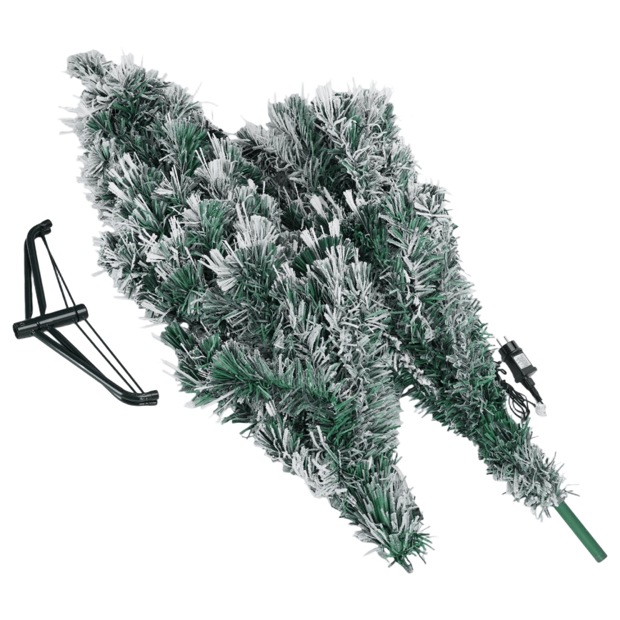 Aigostar - LED zunanja božična jelka 245xLED/8 funkcij 2,1 m IP44 večbarvna