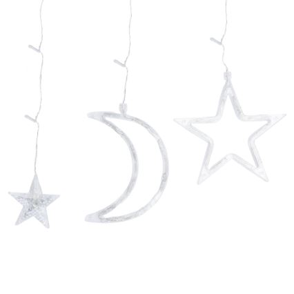 Aigostar - LED RGBY zunanji božični niz, 120 LED / 8 funkcij, 3x0,6 m, IP44, večbarven + daljinski upravljalnik