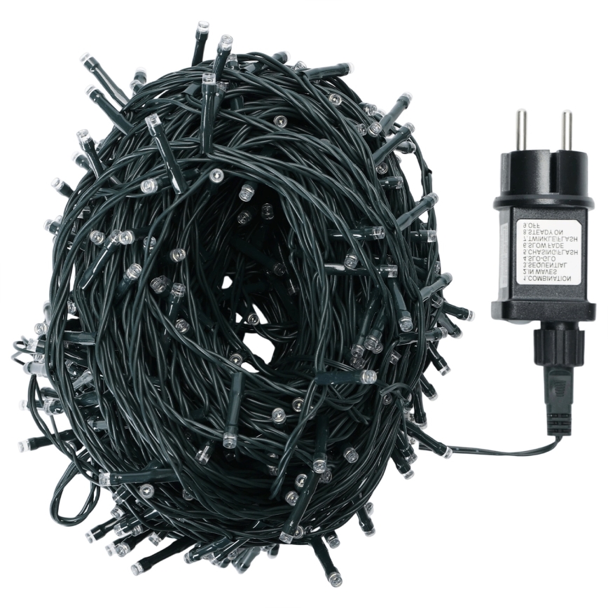 Aigostar - LED zunanji božični niz 300 LED, 30 m, IP44, večbarven