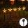 Aigostar - LED Solarna božična svetilka LED/0,054W/1,2V 1m IP65 800 mAh topla bela