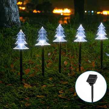 Aigostar - LED Solarna božična svetilka LED/0,054W/1,2V 1m IP65 hladno bela