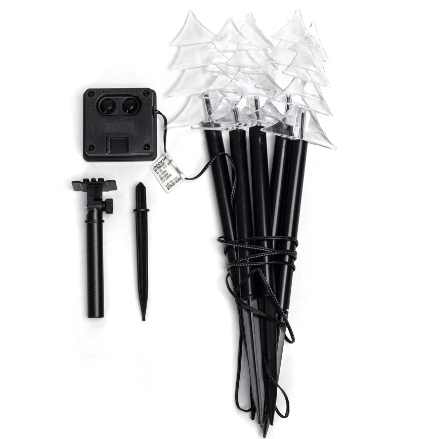 Aigostar - LED Solarna božična svetilka LED/0,054W/1,2V 1m IP65 hladno bela