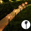Aigostar - LED Solarna božična svetilka LED/0,054W/1,2V 1m IP65 topla bela