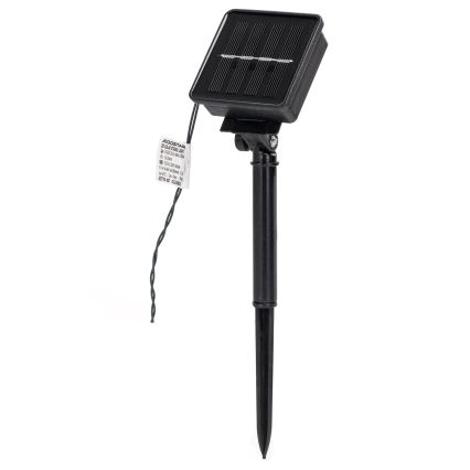 Aigostar - LED Solarna božična veriga 50xLED/8 funkcij 12m 800mAh IP65 topla bela