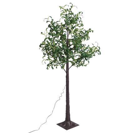 Aigostar - LED Solarna dekoracija 150xLED/3,2m IP65 topla bela oliva