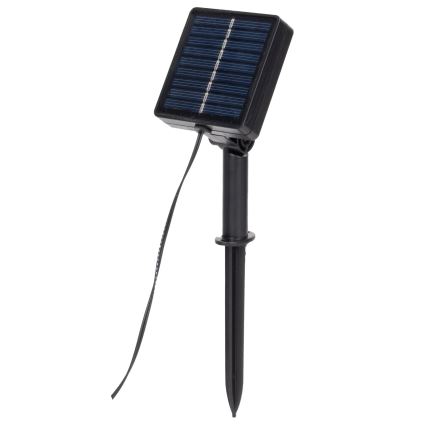 Aigostar - LED Solarna dekoracija 60xLED/3,5m IP65 topla bela evkaliptos