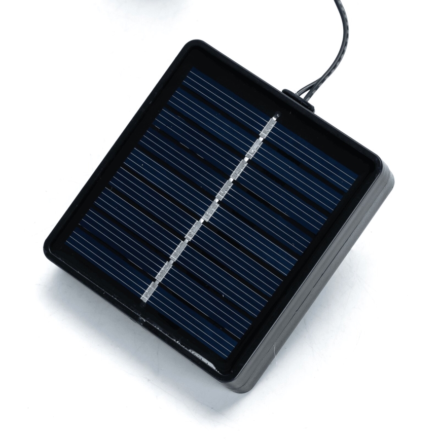 Aigostar - LED Solarna dekoracija 60xLED/3,5m IP65 topla bela oliva