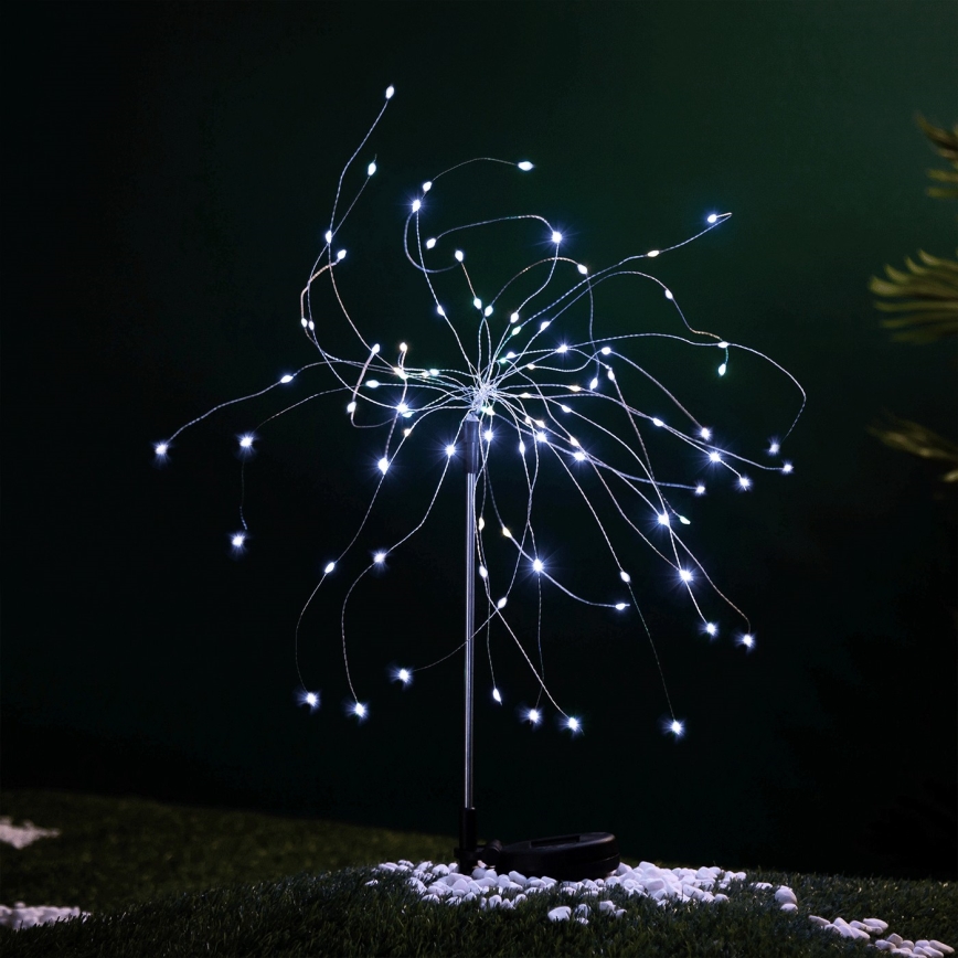 Aigostar - LED Solarna dekorativna svetilka LED/0,03W/1,2V 88,5cm 6500K IP44