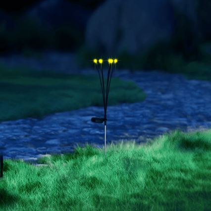 Aigostar - LED Solarna dekorativna svetilka LED/0,04W/1,2V 68,5cm 300 mAh 2700K IP44