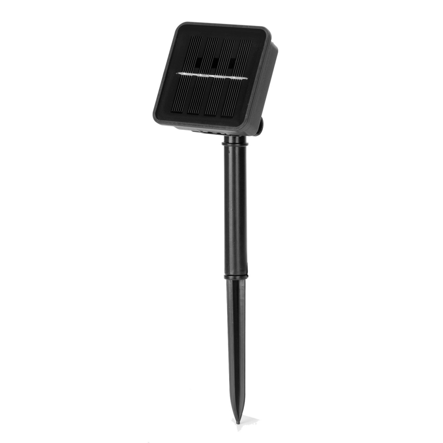 Aigostar - LED Solarna dekorativna veriga 50xLED/8 funkcij 12m IP65 800 mAh multicolor
