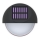 Aigostar - LED Solarna stenska svetilka LED/1W/1,2V črna 200 mAh 2700K IP44