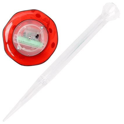 Aigostar - LED Solarna svetilka LED/0,006W/1,2V 100 mAh 2700K IP44 rdeča