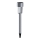Aigostar - LED Solarna svetilka LED/0,006W/1,2V 29,5 cm 40 mAh mat krom 6500K IP44