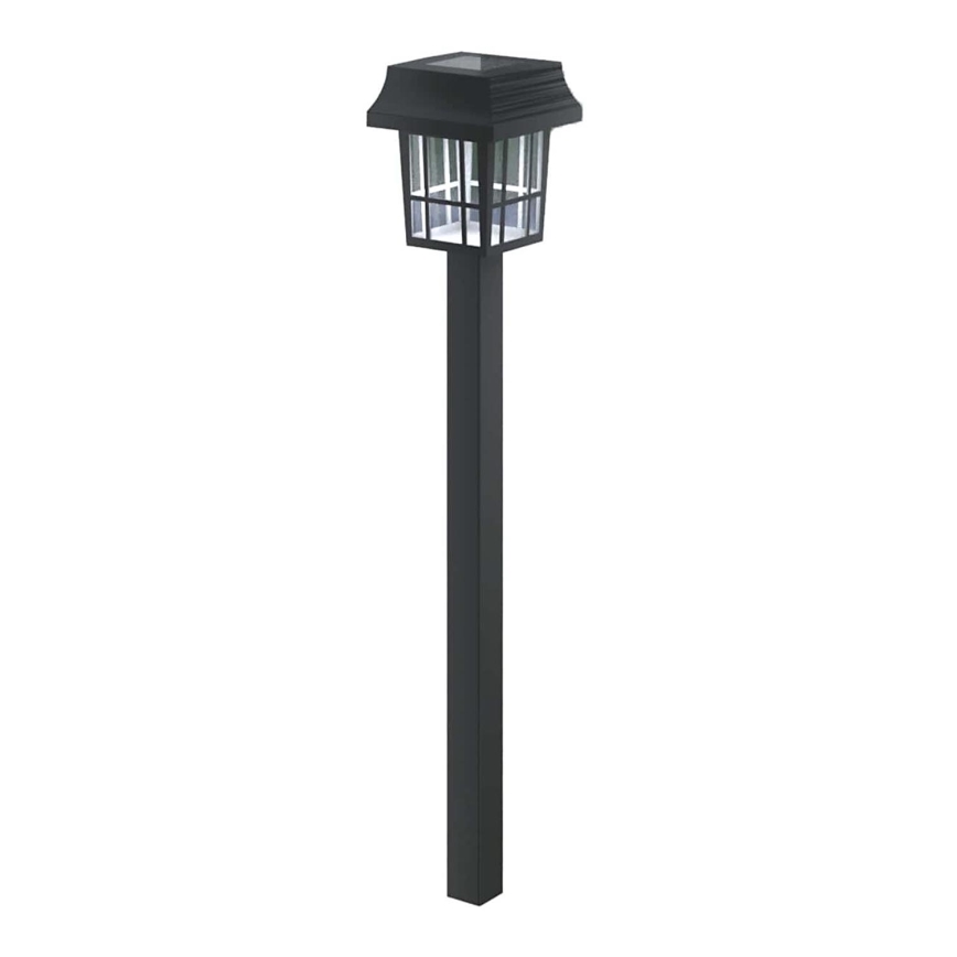 Aigostar - LED Solarna svetilka LED/0,006W/1,2V 32 cm 40 mAh črna 6500K IP44