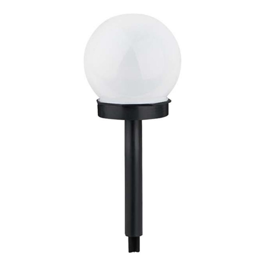 Aigostar - LED Solarna svetilka LED/0,006W/1,2V 33cm 40 mAh črna 6500K IP44