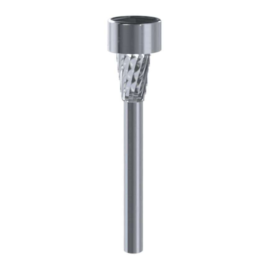 Aigostar - LED Solarna svetilka LED/0,006W/1,2V 40 mAh 29,5 cm mat krom 6500K IP44