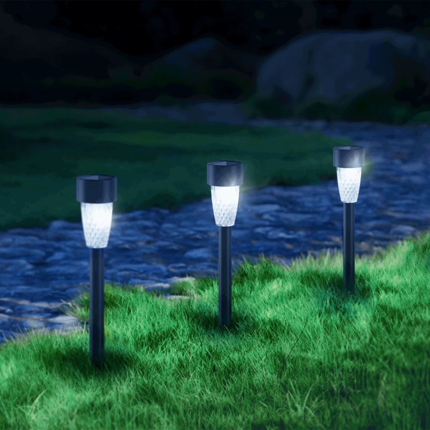 Aigostar - LED Solarna svetilka LED/0,006W/1,2V 40 mAh 6500K IP44 29,7 cm