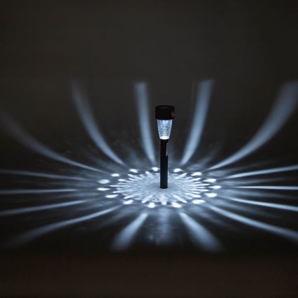 Aigostar - LED Solarna svetilka LED/0,006W/1,2V 40 mAh 6500K IP44 29,7 cm