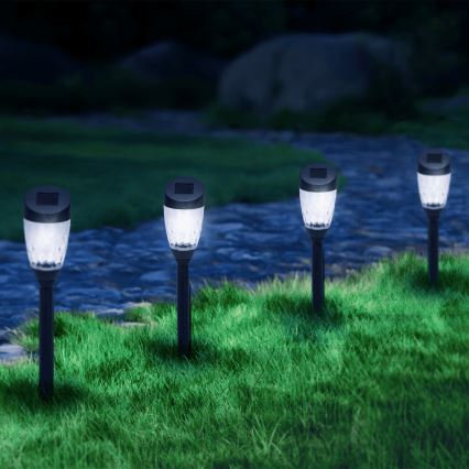 Aigostar - LED Solarna svetilka LED/0,006W/1,2V 40mAh 6500K IP44 zvezda