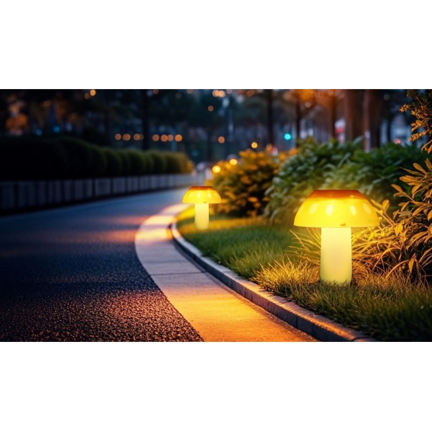 Aigostar - LED Solarna svetilka LED/0,024W/1,2V 200 mAh 2700K IP44