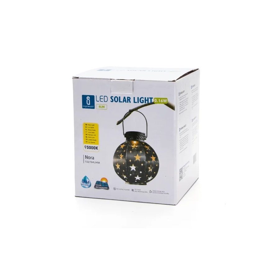 Aigostar - LED Solarna svetilka LED/0,16W/2V 3000K IP44