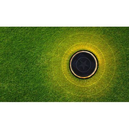 Aigostar - LED Solarna svetilka LED/0,6W/5,5V 24,5 cm 500 mAh 3200K IP66 črna