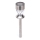 Aigostar - LED solarna svetilka LED/1,2 lm/1,2 V 35,5 cm matiran krom 2700 K IP44 100 mAh