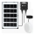 Aigostar - LED solarna svetilka LED/35W/12V 3000 mAh 6500K IP65 premer 16,8 cm + daljinski upravljalnik