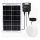 Aigostar - LED Solarna svetilka LED/70W/12V 6000 mAh 6500K pr. 20,5 cm + Daljinski upravljalnik