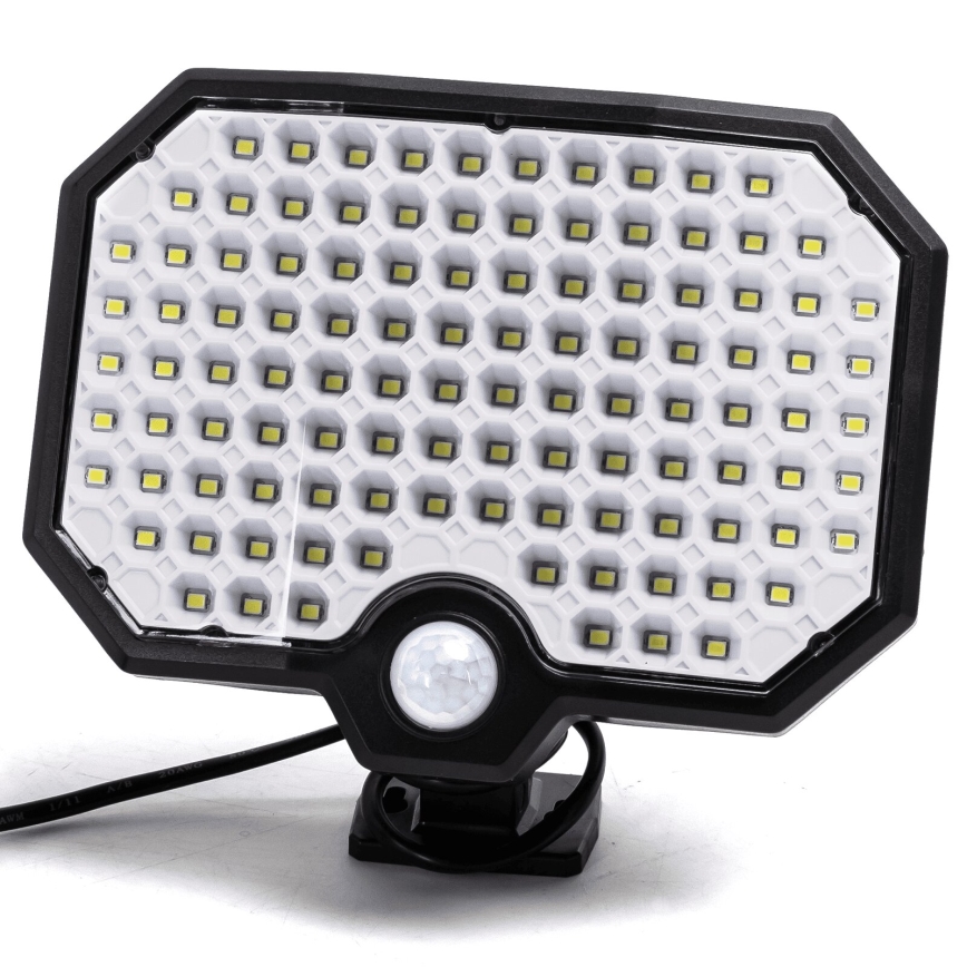 Aigostar - LED Solarna svetilka s senzorjem gibanja LED/2,4W/3,7V IP65