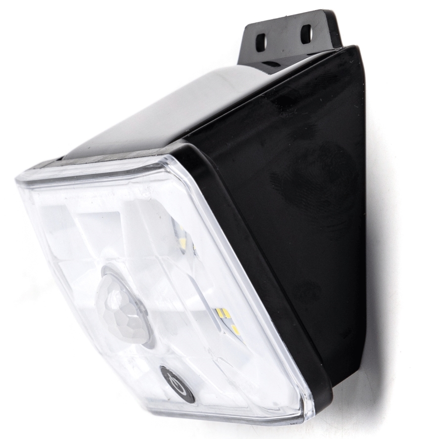 Aigostar - LED solarna svetilka s senzorjem LED/3,7V 6500K 500 mAh IP65 črna