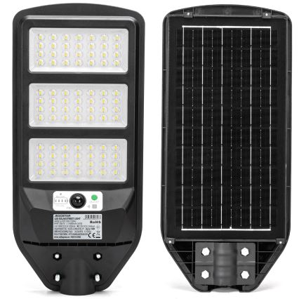Aigostar - LED Solarna ulična svetilka s senzorjem LED/150W/3,2V 8000mAh IP65 6500K + Daljinski upravljalnik