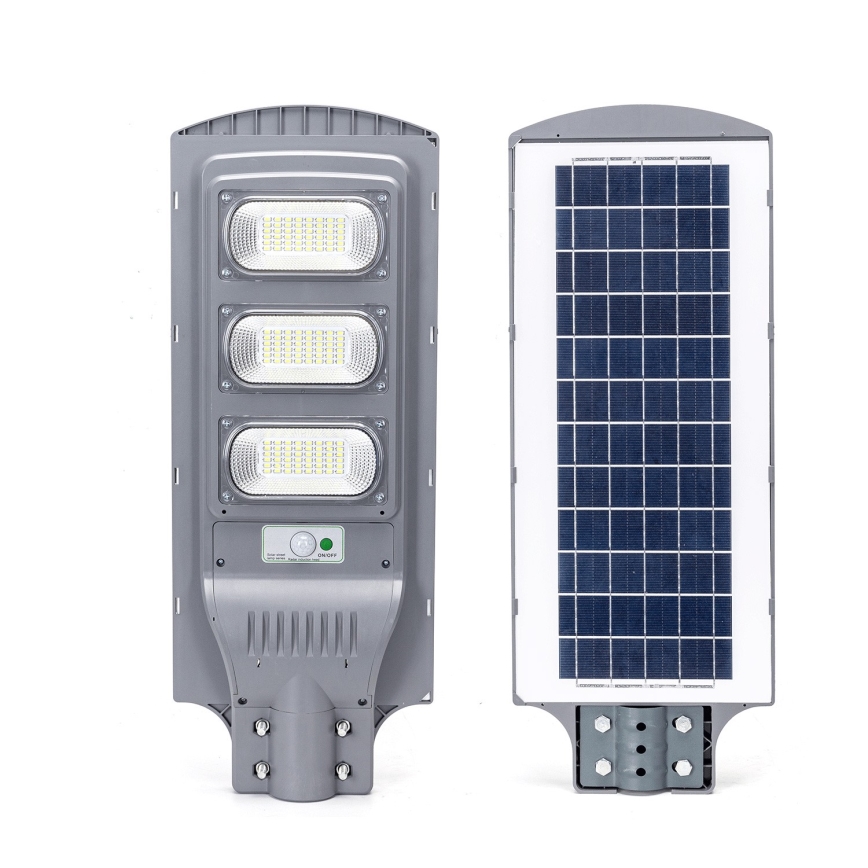 Aigostar - LED Solarna ulična svetilka s senzorjem gibanja in mraka LED/150W/3,2V 15000mAh IP65 6500K + Daljinski upravljalnik