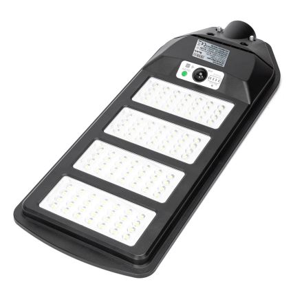 Aigostar - LED Solarna ulična svetilka s senzorjem LED/200W/3,2V 12000mAh IP65 6500K + Daljinski upravljalnik