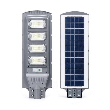 Aigostar - LED Solarna ulična svetilka s senzorjem LED/200W/3,2V 20000mAh IP65 6500K + Daljinski upravljalnik