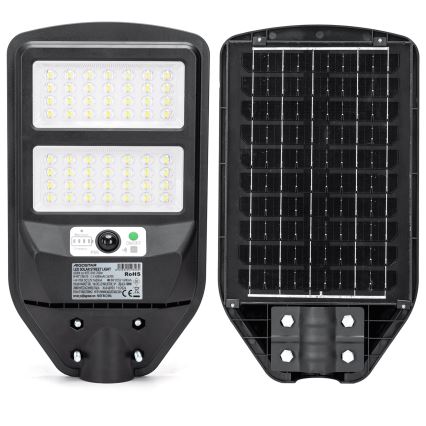 Aigostar - LED Solarna ulična svetilka s senzorjem LED/70W/3,2V 4000mAh IP65 6500K + Daljinski upravljalnik