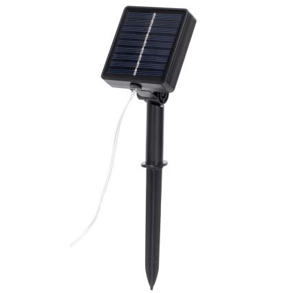 Aigostar - LED Solarna veriga 70xLED/4x1m IP65 topla bela slonovina