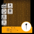 Aigostar - LED solarni božični niz 100xLED/8 funkcij 4x1m IP65 topla bela 800 mAh
